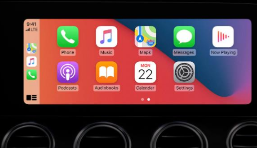 钦北apple维修网点分享如何将iPhone连接到CarPlay 